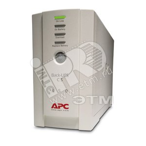 APC BACK-UPS CS 350VA USB/SERIAL 230V (BK350EI) - APC
