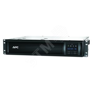 Источник бесперебойного питания  APC Smart-UPS 750VA LCD RM 2U 230V with Network Card (SMT750RMI2UNC) - APC