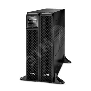 Источник бесперебойного питания ИБП UPS APC Smart-UPS RT On-Line 3000VA / 2700W Tower IEC LCD Serial SmartSlot подключение дополнительных батарей (SRT3000XLI) - APC