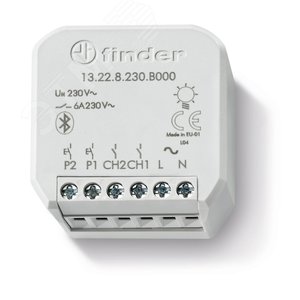 Электронные многофункциональные реле, 2ZO 6A  230В АC монтаж в коробке BLE- Yesly (13.22.8.230.B000) - Finder