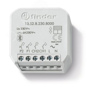 Привод электронный рольставней, 2ZO 6A 230В АC монтаж в коробке BLE- Yesly - FINDER