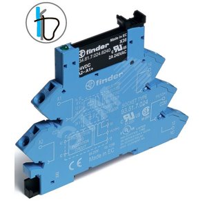 Модуль интерфейсный сборка 34.81.7.060.9024 + 93.51.0.125, твердотельное реле, выход 6A 24В DC, питание 110-125В AC/DC, IP20, безвинтовые клеммы пружинный зажим