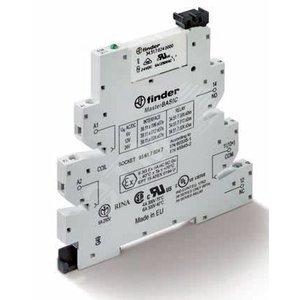 Модуль интерфейсный сборка 34.51.7.060.0000 + 93.61.0.125.7, электромеханическое реле, MasterBASIC, 1CO 6A, контакты AgNi, питание 125В AC/DC, IP20, винтовые клеммы, версия ATEX