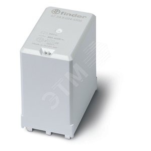 Реле силовое электромеханическое, монтаж на печатную плату, 3NO 50A, контакты AgSnO2 (зазор 3 мм), катушка 12В DC, степень защиты RTII, опции: нет, упаковка 1шт.