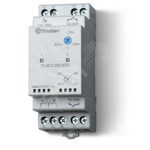 Реле выбора приоритета 110-240VAC/DC, Упаковка с 1 - FINDER