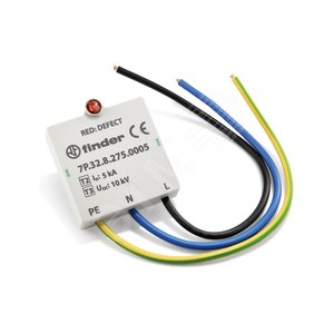 Устройство защиты от импульсных перенапряжений УЗИП тип 3 (для LED), степень защиты IP20 - FINDER