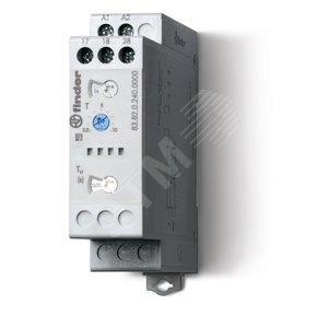 Таймер модульный 1-функциональный (SD) питание 24-240В АС/DC 2NO 16A ширина 22.5мм регулировка времени 0.05с-10дней степень защиты IP20 упаковка 1шт (83.82.0.240.0000PAS) - Finder