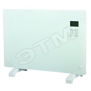 Конвектор 2000W электронный термостат ЖК стеклянная панель белая (IR-6212white) - IRIT