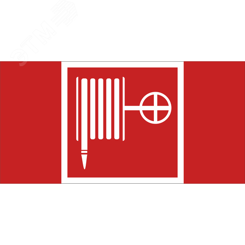 Знак безопасности NPU-2010.F02''Пожарный краН''