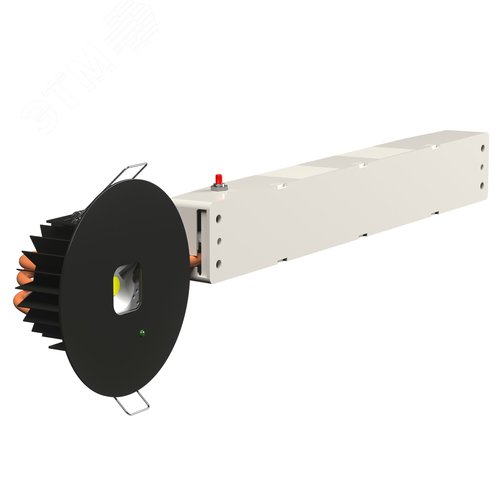 Аварийный светильник BS-RADAR-51-L4-INEXI3 Black - Белый свет