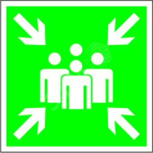 Знак безопасности PS-50506.E21''Пункт (место) сбора''