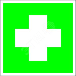 Знак безопасности PS-50506.EC01''Аптечка первой медицинской помощи''