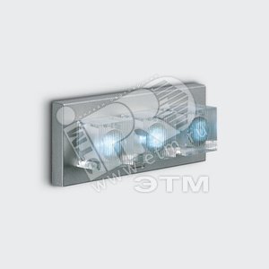 Светильник GLIM-CUBE 3x1w LED IP66 серый с ПРА (B594.715) - iGuzzini