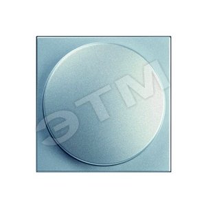 CITY Накладка диммера поворотная/нажимная серебро (C5НД3-004) - GUSI Electric