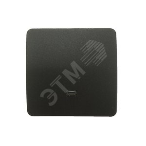 GUSI Extra МЕХАНИЗМ Выкл. 1кл. (инд.), СП, Графит (С1В18 - 010) - GUSI Electric