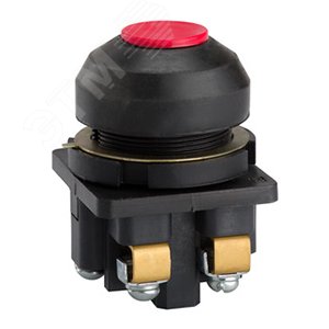 КЕ-081 У2 исп.3, красный, 2р, цилиндр, IP54, 10А, 660В, выключатель кнопочный (ЭТ) | ET502377 | Электротехник - Электротехник