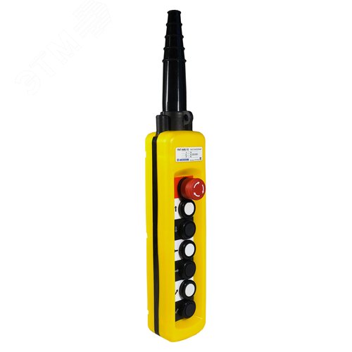 ПКТ-60Б У2, IP65, кнопка БЛОКИРОВКА с фиксацией (красная), вверх, вниз, влево, вправо, вперёд, назад, 6NO  (ЭТ) (ET011044)