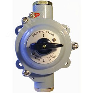 Выключатель пакетный ВП3-16 М1 до 16А силуминовый корпус IP56 (ET003806)