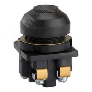 Кнопка КЕ-081 исп1 (2з) чер.кн. IP54 (ET502382)