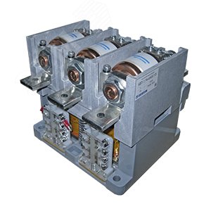 Контактор вакуумный КВТ-1,14-4/400-3 У3, трёхполюсный, 400А, 220В DC, 4з+3р, нереверсивный, без реле. - Электротехник