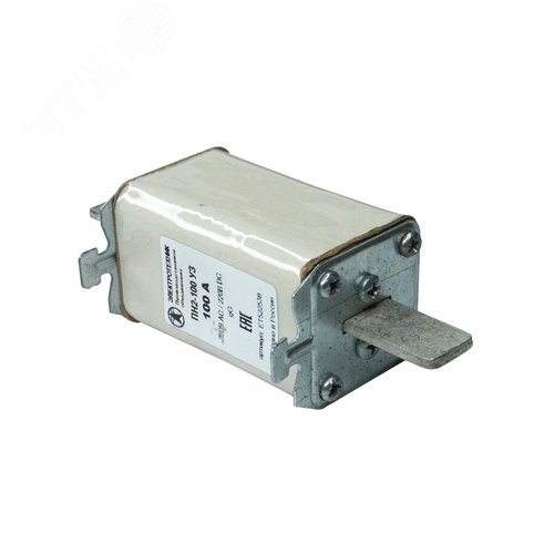 Вставка плавкая ПН2-100 У3 на 100А, медные ножи (ЭТ)