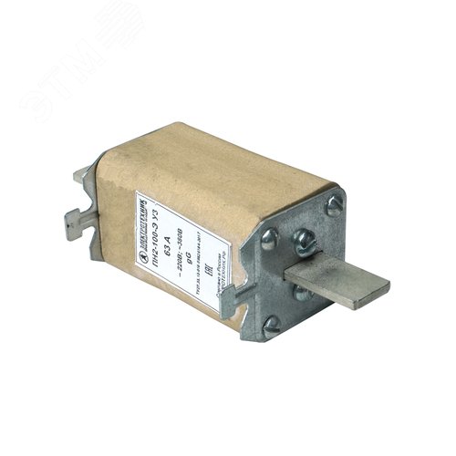 Вставка плавкая ПН2-100-Э У3 на 80А, стальные ножи