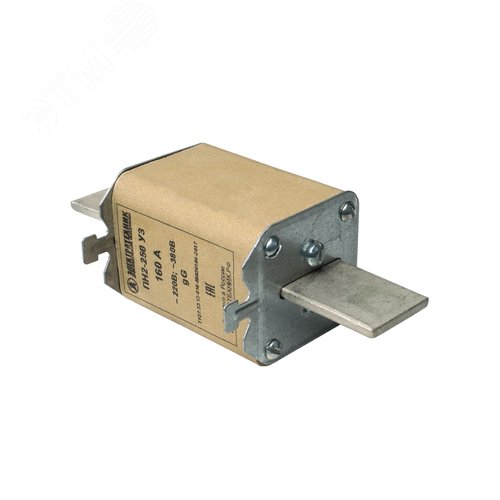 Вставка плавкая ПН2-250 У3 на 160А, медные ножи