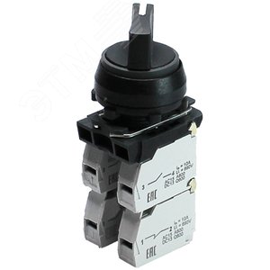 ПЕ-062 исп.3, 2з+2р, 10А, 660В, рукоятка на 2 положения -45° +45°, IP54, переключатель управления  (ЭТ) (ET000286) - Электротехник