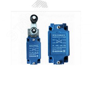 ВП 36-2506М-66 У2, рычаг пружинный ‘‘кошачий ус‘‘ , 1з+1р, инерционный, 30х60 мм, без сальника, 3А, IP66, выключатель путевой  (ЭТ) (ET007295)