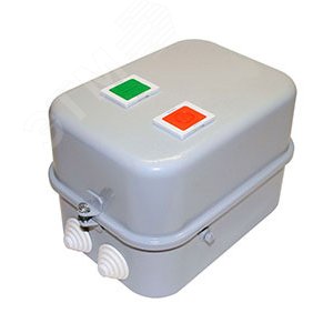 ПМ12-040260 У3 В, 220В/50Гц, 1з, 40А, нереверсивный, с реле РТТ-121 28,0-40,0А, в корпусе IP40, с кнопками ПУСК+СТОП+R, пускатель электромагнитный  (ЭТ) - Электротехник