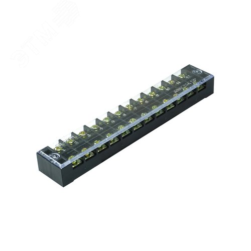 ТВ-2512, 25А, 12 клеммных пар, IP30, блок зажимов - Электротехник