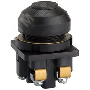 КЕ-081 У2 исп.3, черный, 2р, цилиндр, IP54, 10А, 660В, выключатель кнопочный (ЭТ) | ET502378 | Электротехник - Электротехник