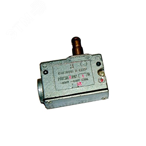 МП 2303 У2 исп.05, IP54, толкатель с продольным расположением ролика, торцевой, винт, микровыключатель  (ЭТ) (ET006854) - Электротехник