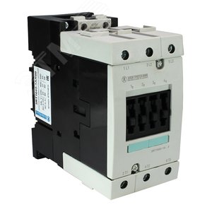 3RT1045-1AR00, 3-пол., 80A, AC-3, 37кВт/400V, 415V AC, 50/60Гц, тип. S3, винт. клеммы, IP20, контактор э/м  |ET014815| Электротехник - Электротехник