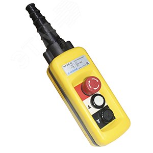 ПКТ-22Б У2, IP65, 2 скорости, кнопка БЛОКИРОВКА  с фиксацией (красная), вверх, вниз, 4NO, пост кнопочный  (ЭТ) (ET011047) - Электротехник