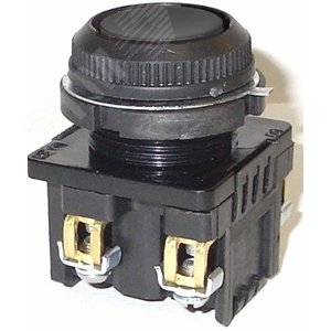 КЕ-181 У2 исп.3, черный, 2р, цилиндр, IP54, 10А ,660В, выключатель кнопочный (ЭТ) | ET529370 | Электротехник - Электротехник