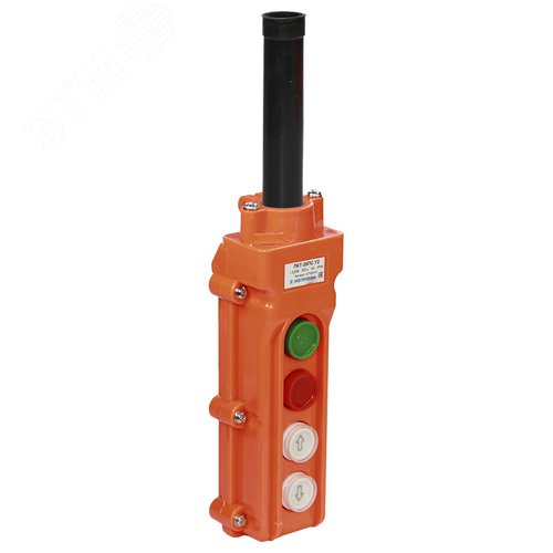 Пост кнопочный ПКТ-20ПС У2, 5А, IP54, кнопка ПУСК с фиксацией, стоп, вверх, вниз, ??(ЭТ) (ET055741)