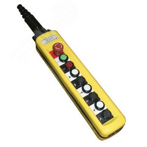 ПКТ-66БПС У2, IP65, 2 скорости, кнопка БЛОКИРОВКА с фиксацией (красная), кнопка ПУСК с фиксацией, вверх, вниз, влево, вправо, вперёд, назад, 13NO+1NC, - Электротехник