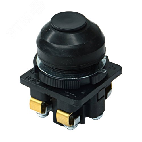 Кнопка черная КЕ-081 IP54 1з+1р исполнение 2 (ET502364)