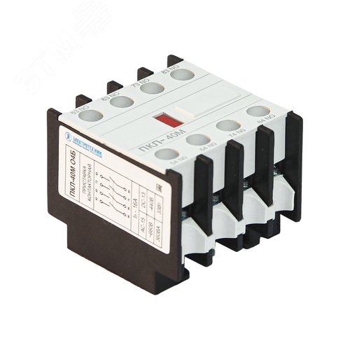 ПКЛ-40М О4 Б, 4з+0р, 16А, IP20, приставка контактная