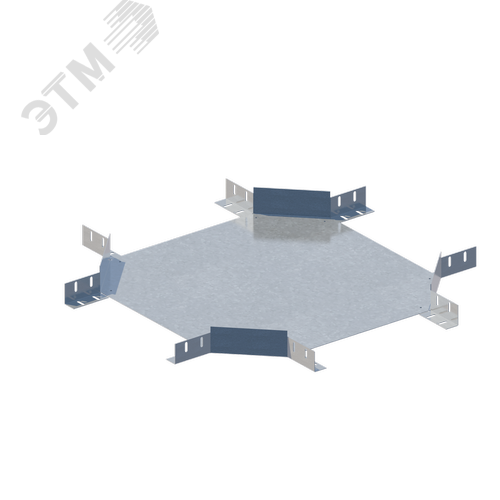 Ответвитель крестообразный 100х50 s 1,5 горячеоцинкованный