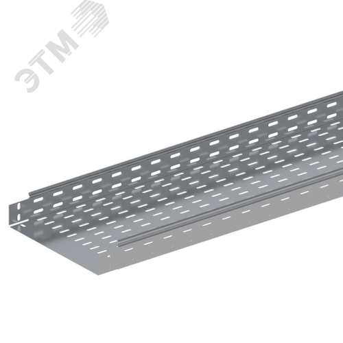 Лоток перф. 400х80х3000 0,7 мм быстрый монтаж