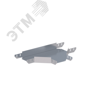 Лоток монтажный угловой тройниковый горизонтальный ЛУТГ.200.100.653.1,5.1
