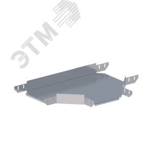 Лоток монтажный угловой тройниковый горизонтальный ЛУТГ.300.100.753.1,2.1