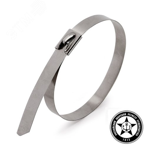 Стяжка стальная СКС (304) 7.9х200 из нержавеющей стали AISI 304 2