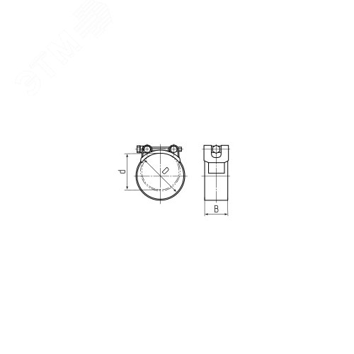 Хомут силовой SR 86-91/W1 ROBUST - фото 3