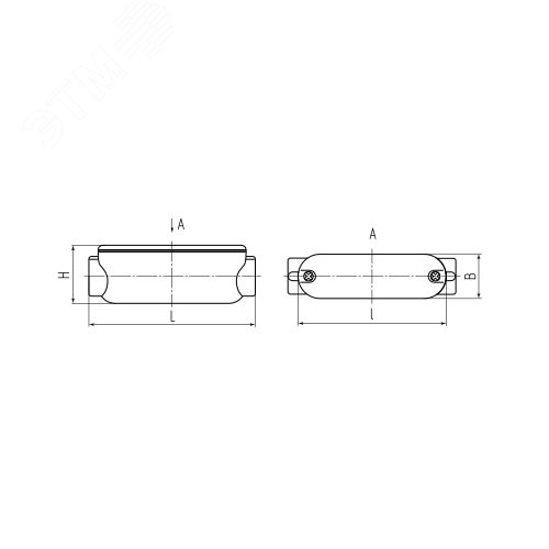 Коробка распаячная КРВ 20 (3/4'') 3