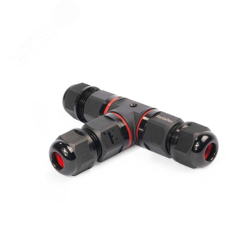 Коннектор кабельный герметичный T-образный 3 PIN FFC-31/3Р-IP68 - КВТ