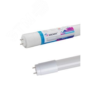 Лампа светодиодная LED 10Вт T8 G13 D25х600 4000К белый 1100 лм - КОСМОС