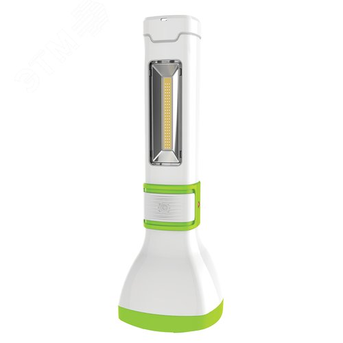 Фонарь ручной аккумуляторный 5W LED + 2W COB LED, аккумулятор 4V 1,2 Ah, 270Lm - 3 часов, 200 Lm - 6 часов - фото 2